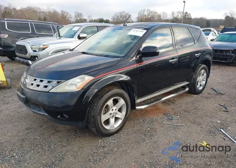 2005 Nissan Murano S из США, поврежденный, VIN JN8AZ08T65W323244